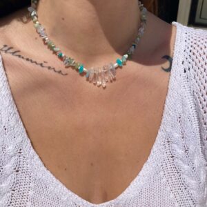 Clear necklace