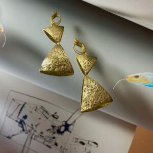 triangle earrings